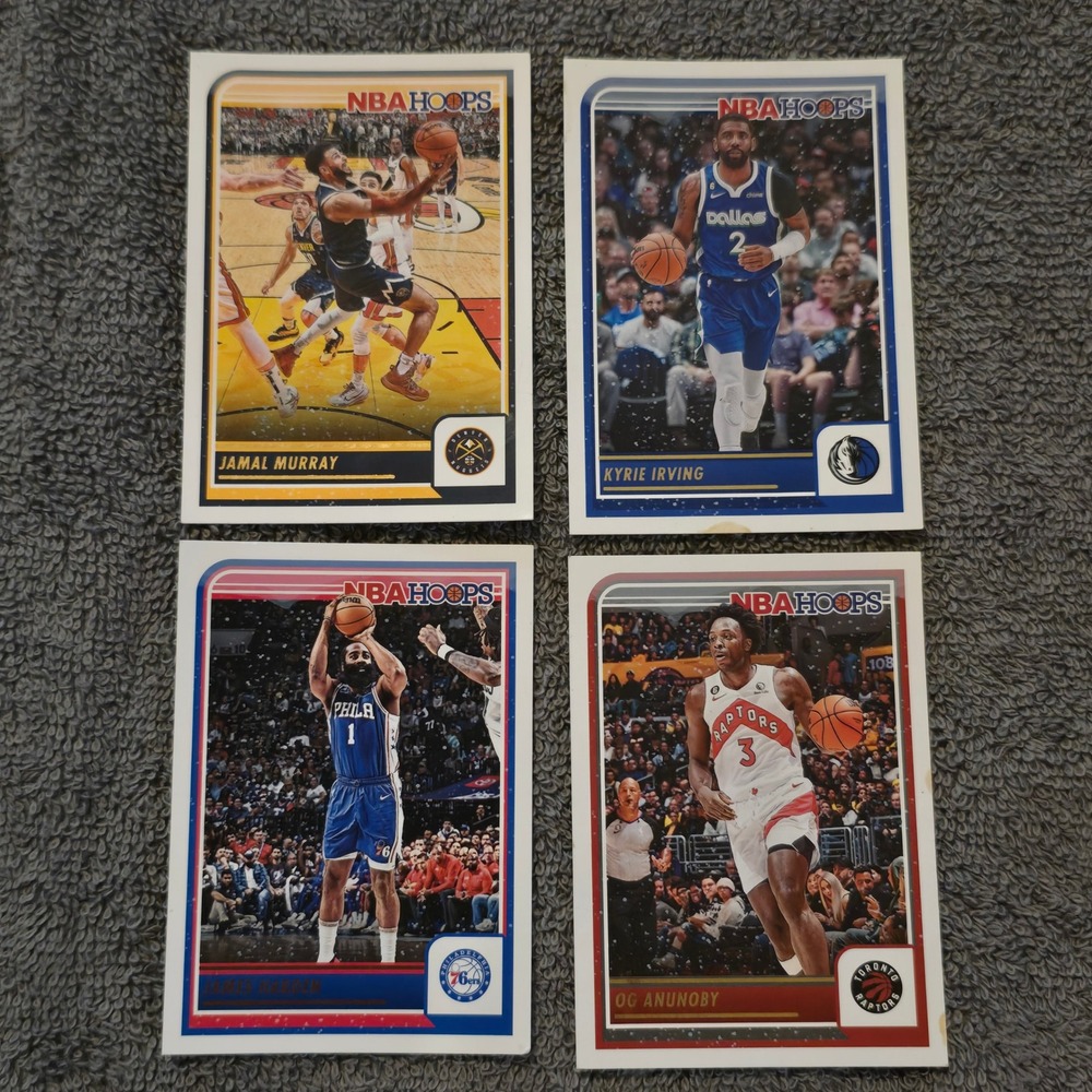 Panini NBA Hoops 2023-24 Card Lot Murray Irving Harden Anunoby Basketball Multi - Picture 1 of 5